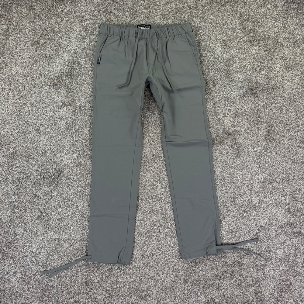 Coalatree Trailhead Adventure Pants Gray Slim Fit Mens Large Hiking Outdoor DWR